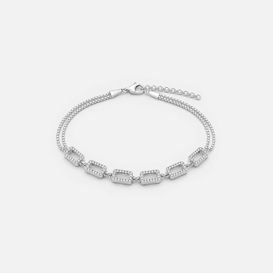 Pulsera Mosaic Grid (Ajustable)