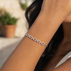 Pulsera Mosaic Grid (Ajustable)